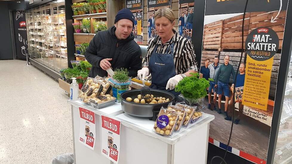Promotie in de supermarkten