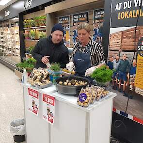 Promotie in de supermarkten