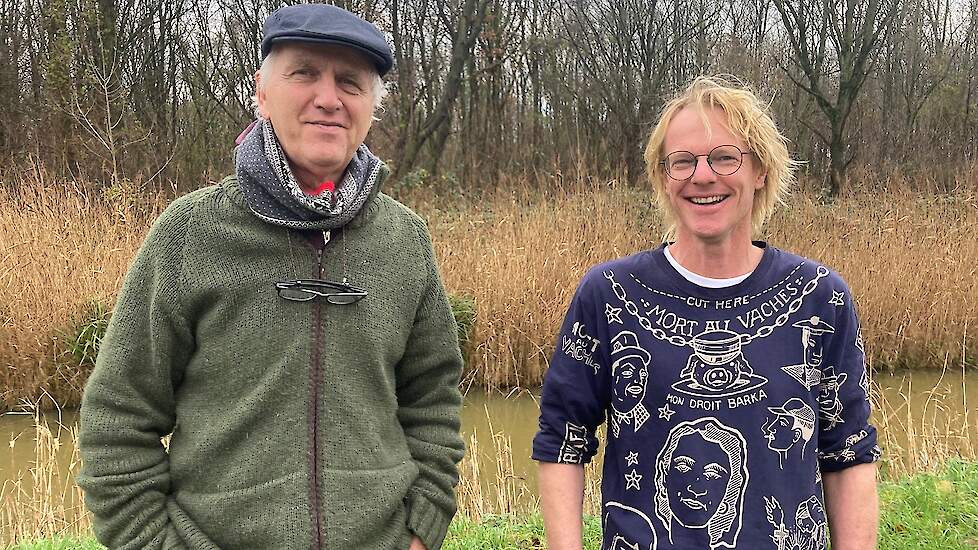 Gerlof Pronk en Jaap Gorter.