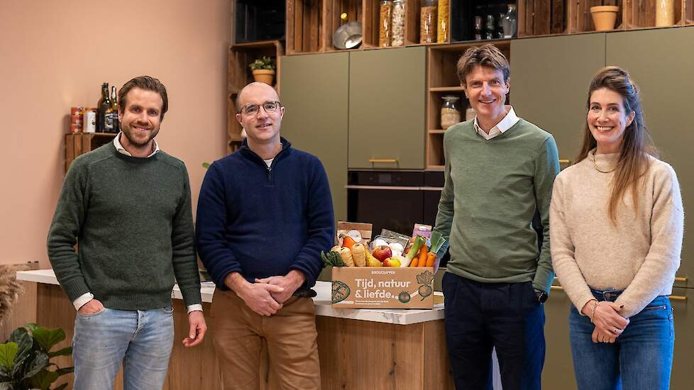 V.l.n.r.: Stijn Markusse, Machiel Resink, Drees Peter van den Bosch, Stéphanie Vellekoop.