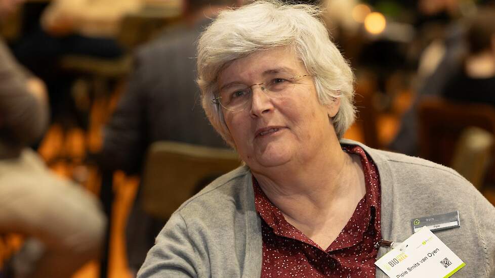 Pipie Smits van Oyen, voorzitter Biohuis op archiefbeeld.
