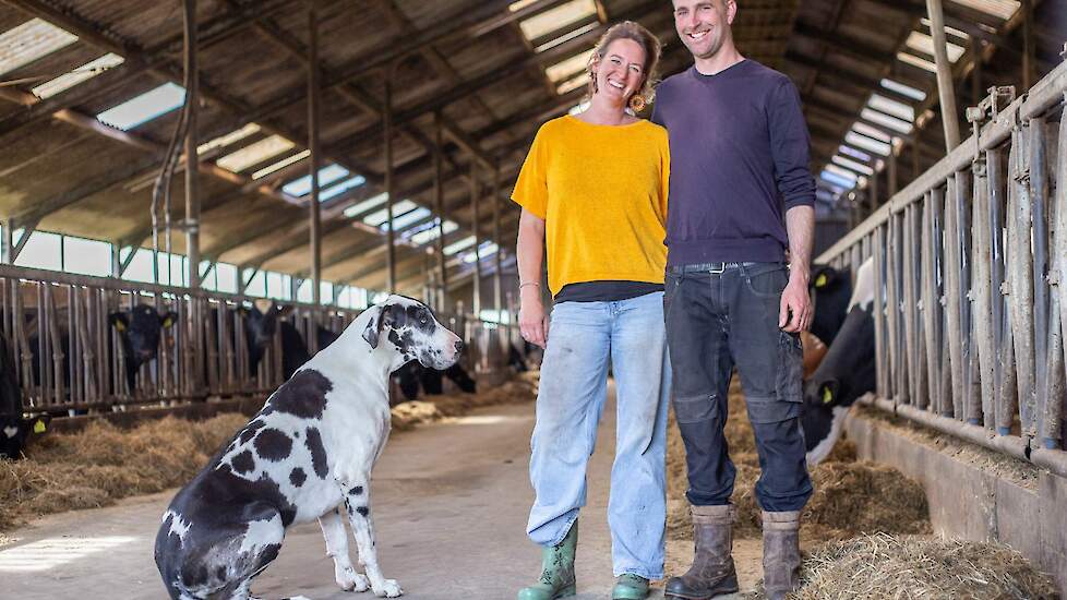 Jacob Faber runt samen met zijn vrouw Sarah Verroen VOF Opperkampen in Dronryp (FR).