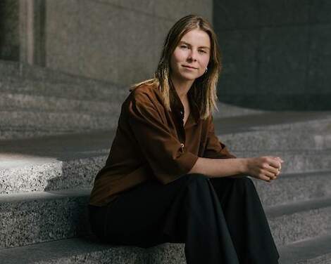 Europarlementariër Anna Strolenberg (Volt).